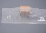 Customized Transparent TPU Printing Shiny Silicone Logo For Clothing