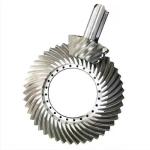 Hypoid Gear Set Bevel Gear Pinion Shaft High Power And High Torque