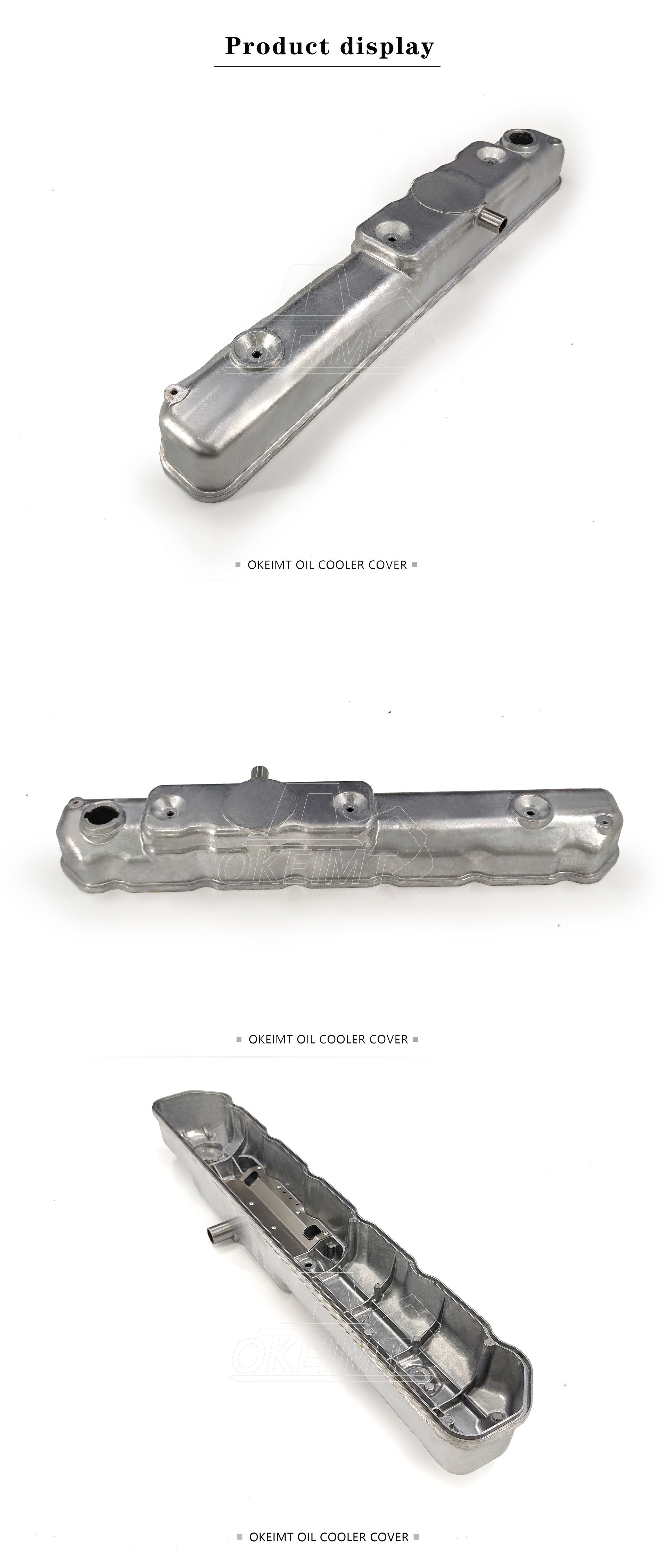 6D31 6D34 Engine Mitsubishi Valve Cover ME081674 Billet Aluminum