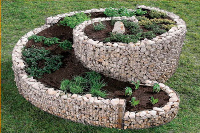 0.5m Width 1m Length Rock Basket Retaining Wall 4x1x1m Welded Mesh Gabion