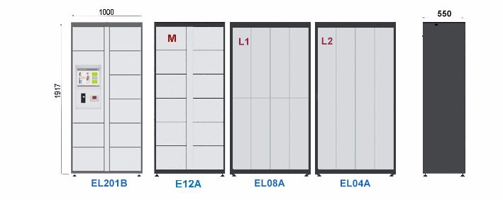 Advanced English Multi Language Dry Cleaning Locker Systems For Indoor / Outdoor