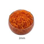 10g / Bag No Smell Glitter Orange Recycled Shredded Paper Crinkle Paper