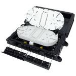 96 Core Aerial Inline Fiber Optic Enclosures Outdoor Flangeless