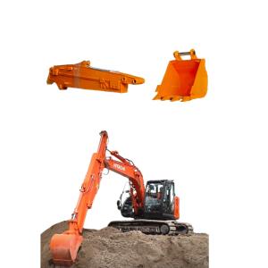 Wholesale Q355B Long Reach Telescopic Sliding Arm 8-12m For Hydraulic Hitachi Excavator from china suppliers
