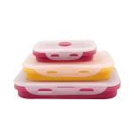 Offers Online American Black Silicone Lunch Box Storage boxes organizer