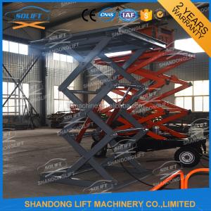 Wholesale AC / DC Power Supply Stationary Hydraulic Scissor Lift For Industrial Use from china suppliers