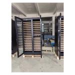 Black Multi-Layer Beech Wood Shelf Wine Storage Showcases High-Quality Coolers