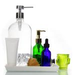 30ml 120ml Glass Pump Lotion Spray Cream Roller Dropper Serum Bottle Container