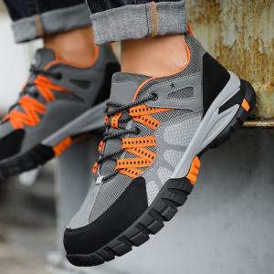 Wholesale Rubber Sole Steel Toe Industrial Safety Shoes for Flying Weave Work from china suppliers