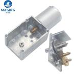 Right Angle DC Gear Motor 12V 24V 370 Micro DC Spur Gear Motor For Barbecue