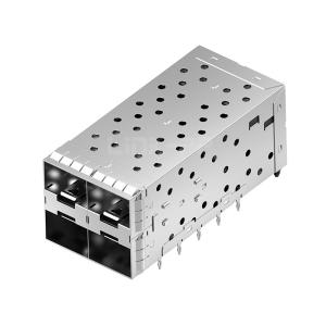 Wholesale LINK-PP LP22BC01001 2x2 Port SFP+ Cage Connector from china suppliers