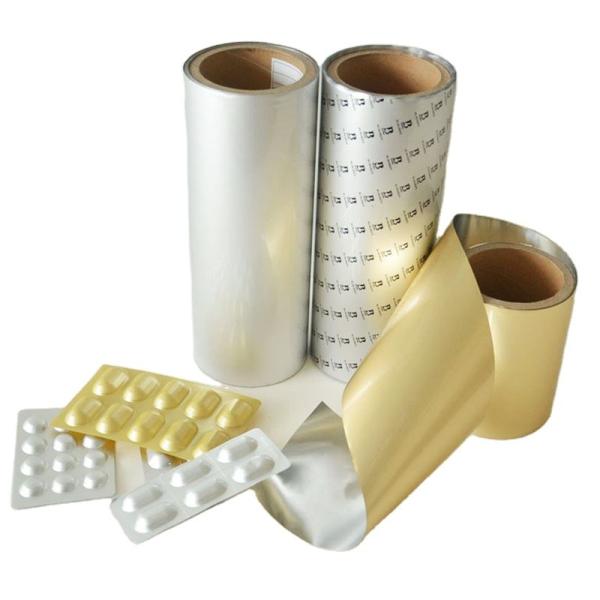 Shrink Capsule Packaging OPA AL PVC Blister Medical Cold Forming Aluminum Foil