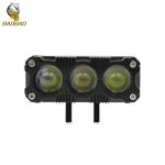 Black Metal White Yellow Waterproof CG125 Fog Light LED Headlight
