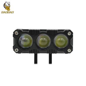 Wholesale Black Metal White Yellow Waterproof CG125 Fog Light LED Headlight from china suppliers
