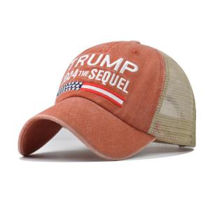 Wholesale SGS Embroidered Mesh Trucker Caps Washed Cotton Distressed 55cm from china suppliers