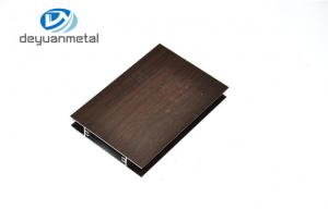 Wholesale 6063 T5 Wood Grain  Aluminum Windows Profile , Aluminium Frame For Office Room from china suppliers