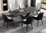 Rugged Modern Design Family Hotel Slate Dining Table